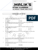 Surface Area and Volume PDF