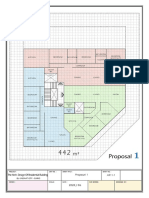 Proposal: The Arch. Design of Residential Building AR 1-1 Proposal 1