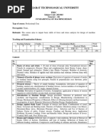 Gujarat Technological University: W.E.F. AY 2018-19