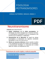 6 - Teoría - Vereau - Neurotransmisores PDF