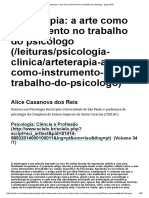 Arteterapia - a arte como instrumento no trabalho do psicólogo - ψψψ