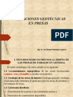 Evaluaciones Geotecnicas en Presas