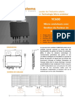 Fiche Technique Yc600 - FR