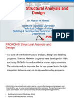 PROKON Structural Analysis and Design PDF