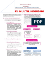 Causas Del Multilingüismo para Tercer Grado de Secundaria PDF