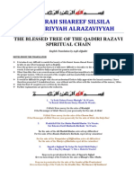 Shajarah Qadriyyah Razaviyyah English Translation PDF