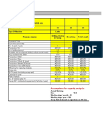 Fork I-Ii-Iii-Iv Speed H3: Capacity Analysis Sheet