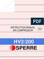 MAIN Air Compressor - Instruction Manual HV2-200