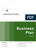 A Sample Business Plan For Poultry Farming