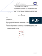 Extra Examples For Heat Transfer Class #2