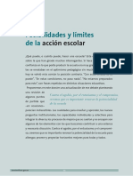 Dosier Posibilidades y Limites de Lo Escolar