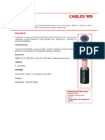 Tabla de Cables WS PDF