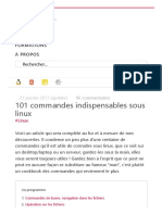 101 Commandes Indispensables Sous Linux - Buzut PDF