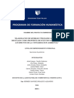 PROYECTO EMPRENDEDOR Grupo I