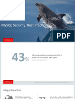 Mysql Security: Best Pracgces