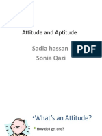 Attitude and Aptitude