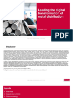 Leading The Digital Transformation of Metal Distribution: Summer 2018