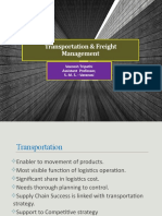 6.1 Transportation Freight Management