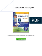 Proafs For Nbe by Vivek Jain PDF