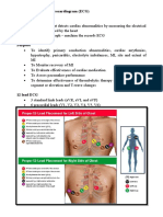 NCM 103 (LEC) : Electrocardiogram (ECG) Electrocardiogram