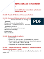 29 Las Nias Normas Internacionales de Auditoría Aplicables Son