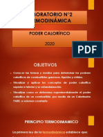 Laboratorio #2 Poder Calorifico PDF