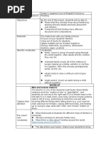 5th Grade Lesson Plan Reading