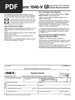 Form 1040-V: What Is Form 1040-V How To Prepare Your Payment