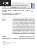 2018 Movehedi Et Al. - Modeling and Simulation of Barite Deposition in An Annulus Space of A Well