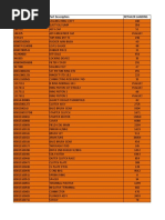 Price List 01-05-2020