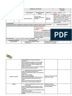 Plan Por Aprendizajes Priorizados DHI 3 BASICA ELEMENTAL