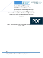 Volhard Method - Determination of Chlorides in Yogurt