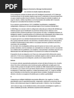 Inteligencia Emociona y Liderazgo Transformacional