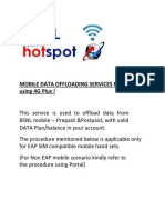 Mobile Data Offloading Services From BSNL Using 4G Plus !