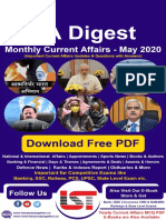 oWraKYeQ0GqROtybG8m9 - Monthly CA Digest May 2020 - GK & Current Affairs Updates & MCQ With Detailed Answers@www - Letsstudytogether.co PDF