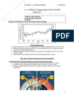 Key Question 2: What Is Happening To The Earth's Climate?