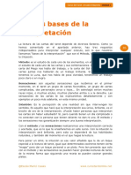 Las Bases de La Interpretación PDF