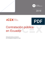 Contratación Pública en Ecuador: Oficina Económica y Comercial de La Embajada de España en Quito