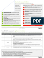 Deloitte Cloud - Task 3 - Cloud Suitability Assessment - Ideal Response