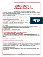 031 Définition Et Calcul Du Chiffre D'affaires