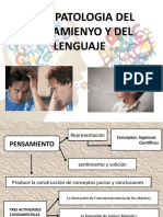 Psicopatologia Del Pensamiento y Del Lenguaje