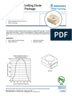 Infrared Light Emitting Diode in SMT Plastic Package