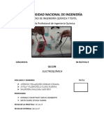 Labo Quimica Ii 8 Electroquimica