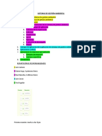 Índice-Sistemas de Gestión Ambiental
