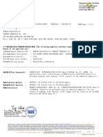 Test Report: 收件日期 (Sample Receiving Date)