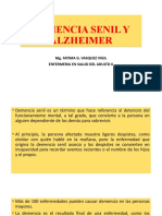 Demencia Senil y Alzheimer