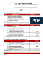 ISO 45001 Audit Check List