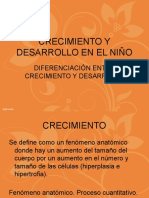 1 Crecimientos y Desarrollo Del Niño