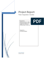 Project Report: Water Temperature Controller