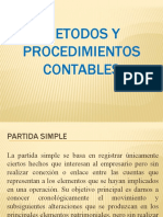 Métodos y Procedimientos Contables 